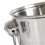 2X Secchiello per Ghiaccio Nel Acciaio Inossidabile Secchiello per Birra per Vino Secchiello 3L 4