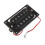 4PCs(2 Set)Black Humbucker Double Coil Electric Guitar Pickups + Frame Screw 3