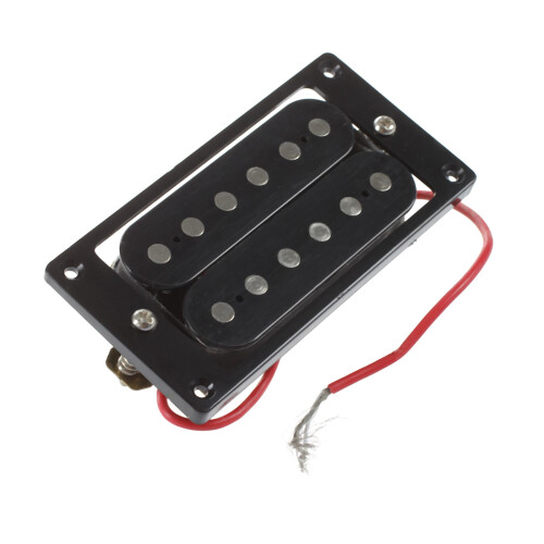 4PCs(2 Set)Black Humbucker Double Coil Electric Guitar Pickups + Frame Screw 2