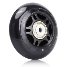 8 Pièces Séries Patins à Roulettes Roue Non Clignotante Roue de Patin 70X24mm Roulement Accessoires de Patin Antidérapant