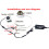2X Microphone Speaker Device for Security Camera Waterproof for IP Camera Audio Recording Two Way Radio Interphone 6