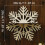 Bohemian Snowflake Shape Storage Home Wall Storage Rack Decorative Pendant B 6