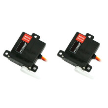 2X RC Wing Servo 7kg High Speed Digital Servo with Metal Thin Body for Fixed Wing RC Drone DIY Robot Servo Motors