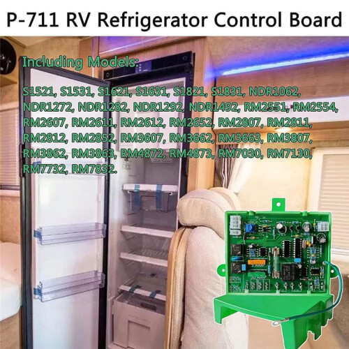 For Micro-Type P-711 Refrigerator Control Circuit Board 2-Way and 3-Way Models Improved Functionality 1