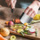 Protector de Dedos de Acero Inoxidable, Protector de Dedos Multifuncional para Cortar Herramientas de Cocina 2