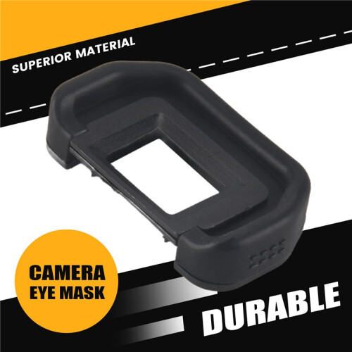 Black Rubber Wrapped Plastic Eyecup Eyepiece EB for   60Da 6D 5DII