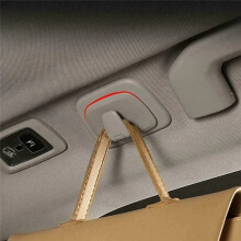 Auto Roof Clothes Hook Roof Hook Car Interior Hook for XC60 XC90 S90 V90 XC40 2016-2020 Right-Beige