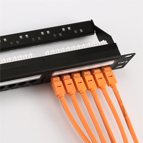 Premium Series CAT6 24  Patch Panel,Unshielded Network Patch Panel,Category 6,Passes  Test,Gigabit 24 2