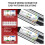 Premium Series CAT6 24  Patch Panel,Unshielded Network Patch Panel,Category 6,Passes  Test,Gigabit 24 5
