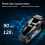 2X Useful Game Console Long Standby  Black Game Controller Capacitive Touch Burst Gameplay Gamepad 1