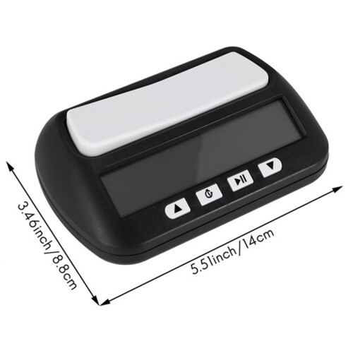 2X Professional Chess Clock Chess Timer Game Timer Multipurpose Portable Digital Clock YS-902 2