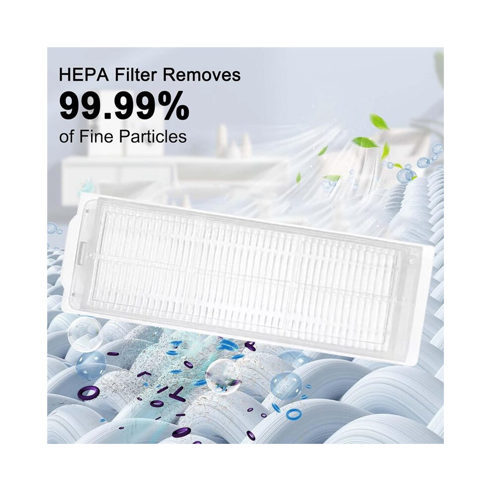 Hepa Filters Replacement For S40 Pro / Ov71gl Robotic Vacuum Cleaner Accessories 8Pcs 4712697388359