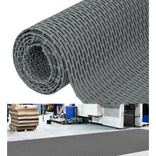 NonSlip Drainage Floor Mat 118'x35' PVC Cuttable Waterproof Rubber for Pool Deck Indoor Outdoor