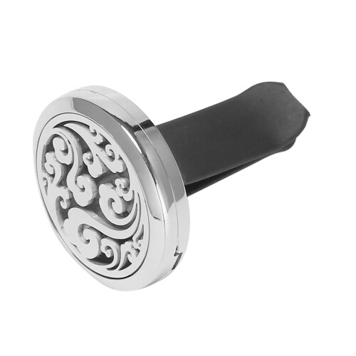 2Pcs Car Aromatherapy Essential Oil Car Diffuser with 20 Replacement  Pads Air Freshener Car Diffuser Vent Clip 2