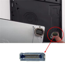 2X DVD Drive Socket Port for PS5 Slim Console Motherboard for PS5 Slim Host Interface Slot Port Repair Replacement Parts