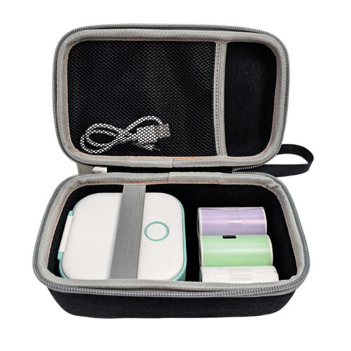 Label Maker Case for Memoking T02/ for Phomemo M02/ M02S/ M02 Pro/ Ponek  Pocket Printer, Printer Storage Organizer 1