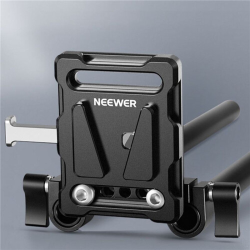 2X Neewer  V Mount Battery Plate with Quick Release, 1/4inch Thread - for  V Mount Batteries 2
