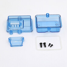2X Plastic Waterproof Receiver Receiving Box for Huanqi 727 / Slash RC Car Upgrade Parts