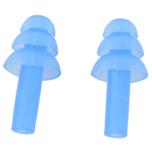 10X Pair Swimming Dive Flexible Silicone Ear Plugs Earplug 1