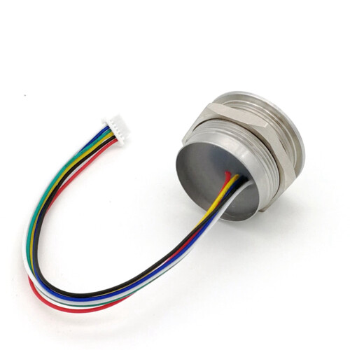 2X R503 Circular Round Ring Indicator LED Control DC3.3V MX1.0-6Pin Capacitive Fingerprint Module Sensor Scanner-19mm 2