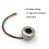 2X R503 Circular Round Ring Indicator LED Control DC3.3V MX1.0-6Pin Capacitive Fingerprint Module Sensor Scanner-19mm 4