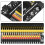 2X Compatible with Esp32-S3 or Development Board with the Same Pin ESP32-S3 GPIO IoT Expansion Board DC5x2.1 Interface 7