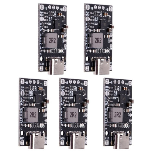 10x 3.7V 2S Lithium Battery Charging Boost Module Type-C Support QC Fast Charging with Balanced Charge LED Indicator 2