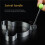 Fried Egg Molds, Pancake Mold Maker with Handle for Kids, Mold Non Stick for Griddle Pan 10Pcs 5