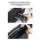 For  Folding Bike Front Storage Bag with Bracket,Front Storage Bag Vegetable Basket Bag and Internal Bracket 4