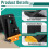 5pcs Clip Tech Hubs for ClipTech Pouches,Tool Belt Clip for TOU-CT Models ClipTech Pouches 4