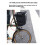 For  Folding Bike Front Storage Bag with Bracket,Front Storage Bag Vegetable Basket Bag and Internal Bracket 5
