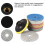 60 Peças Kit de Almofadas de Polimento de Diamante 4 Polegadas 100 mm úMido/Seco 2