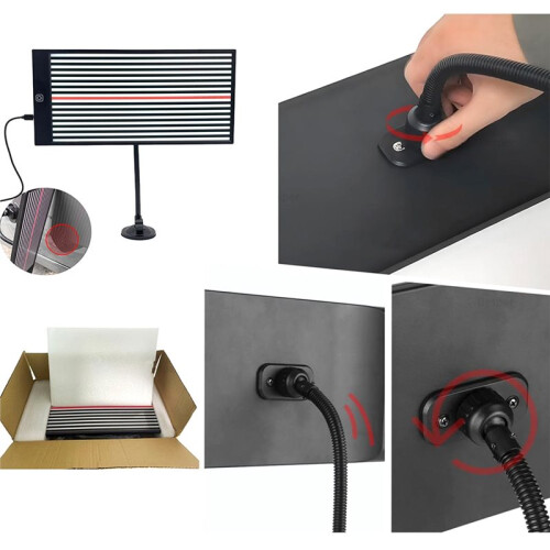 USB Reflection Light Board Professional Dent Light Board Tool Auto Repair Lighting Reflection Repair Tools 2