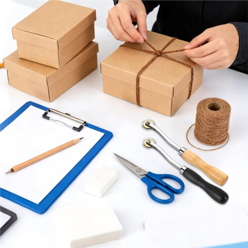 2pcs Box Resizer Tool Kit, Premium Scoring Tool for Bookbinding, Cardboard and Paper Crafts 1