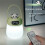 Panda Night Light with Clock Usb Rechargeable Portable Nursery Lamp Remote Control Bedsid 3000mah Battery Dimmabe Lamp 4