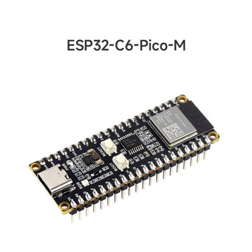 2X ESP32-C6--M Development Board WiFi 6 Microcontroller ESP32-C6--1 Module Supports for ESP-IDF 2