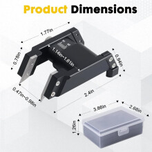Watch Bracelet Removal Tool Kit with 108 Spring Bars, U-Shaped Band Link Pin Remover Pincher, Removal Tool for Watches