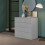 Seconique Dakota 4 Drawer Chest - Light Grey 9