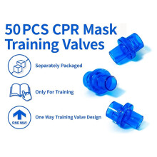 50pcs Mask Training Valves, Training Only, One Way Valve for  - Separately Packaged