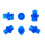 50pcs Mask Training Valves, Training Only, One Way Valve for  - Separately Packaged 7