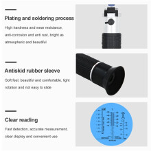 4 in 1 Refraktometer Frostschutzmittel Tester Motorflüssigkeit Propylenglykol Ethylenglykol Detektor Auto Reinigen Batterie Test