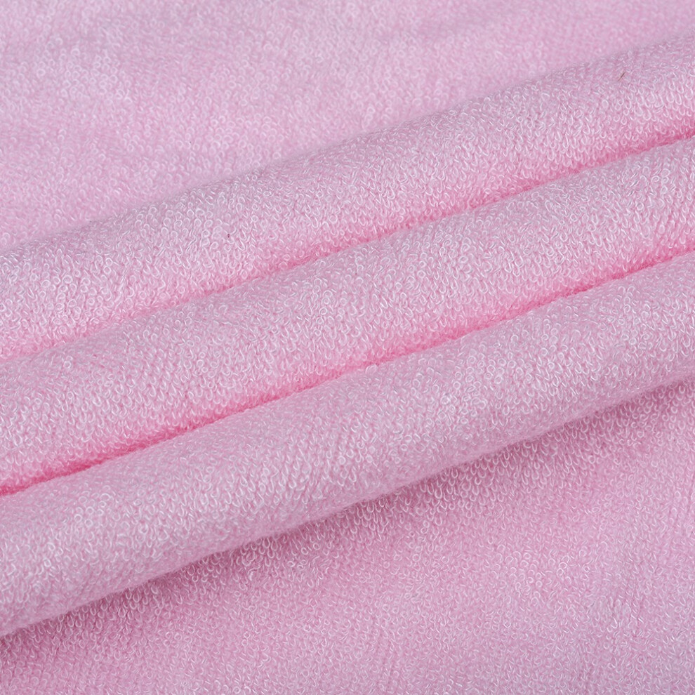 Light/Pink Adult Waterproof Bib For Elderly - M, 50X70cm