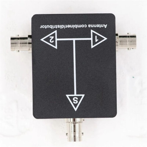 2X Antenna Allocation Divide RF Signal From 1 to 2 for Antenna Distribution / Combiner Distributor Wireless Microphone 2