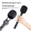 Microphone Handle Fit for  MIC 1/2 MIC  Handheld Adapter Wireless Lav Mic Back Clamp Holder for Vlog Interview 5