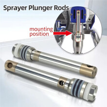 1/4'' Paint Sprayer Hose and Swivel Joint & 244194 Pump Repair for Gra Co 390 395 490 495 595 Airless Paint Sprayer