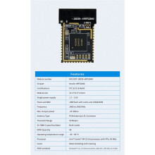 Nordic NRF52840 Module Low Power Long Range 500 Meters 5.0, for IPX Antenna