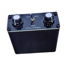 QRP Z-Match Manual Antenna Tuner 3-28 MHz Upgrade Tuner with Coaxial and Balanced