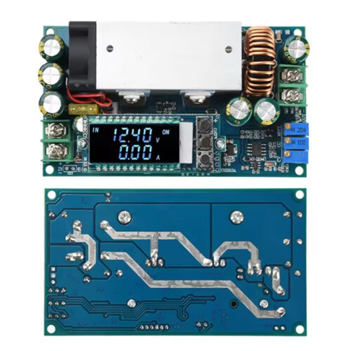 10-75V 20A Adjustable Voltage Reduction Module MPPT Solar Charging Constant Voltage and Current Charging Module 1