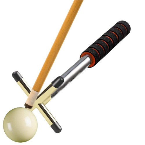 Telescopic Billiards Stand Bridge Stick - Adjustable Metal Pool Rest  for Precise, Stable 1