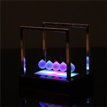 Cradle Balance Balls Motion LED Swinging Physics Science Pendulum Balls, Art Toy for Education
